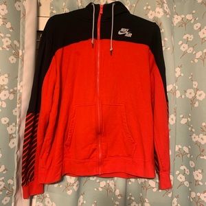 Nike mens zip up